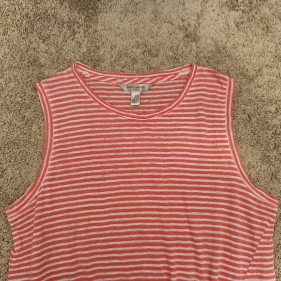 Banana Republic Sleeveless Linen Striped Top - Picture 2 of 3